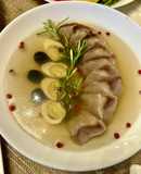 Язик заливний (свинячий)🍛