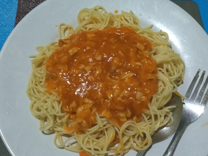 Wajib coba! Resep bikin La fonte spaghetti saos bolognese ala me 😋 yang menggugah selera