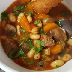 A picture of Hearty Italian Style Beef Stew.