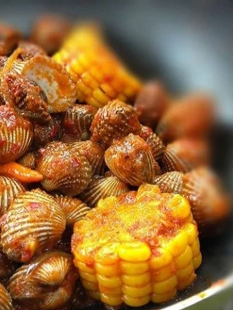 Langkah Gampang Menyiapkan Resep Kerang darah saus padang yang Sempurna Anti Ribet, Mantap