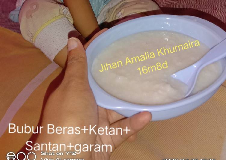 Bubur santan presto
