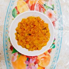 A picture of Bottle Gourd Gravy.