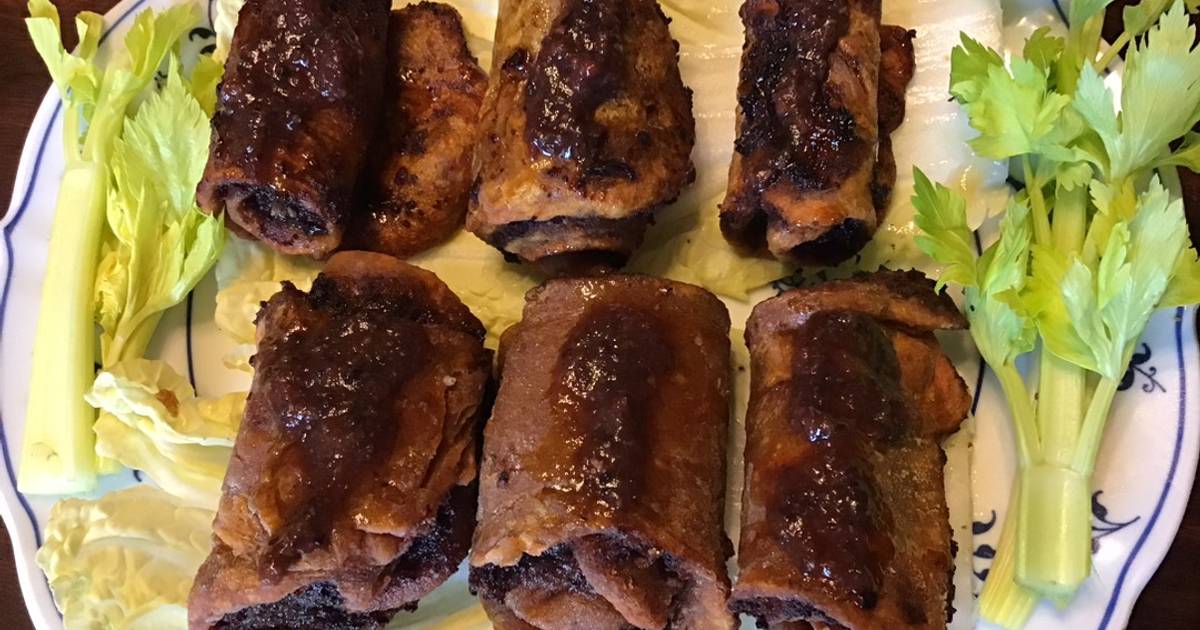 California Farm Seitan Mock Duck in Sauce Recipe by Hobby Horseman