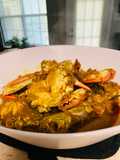 Masala crab curry