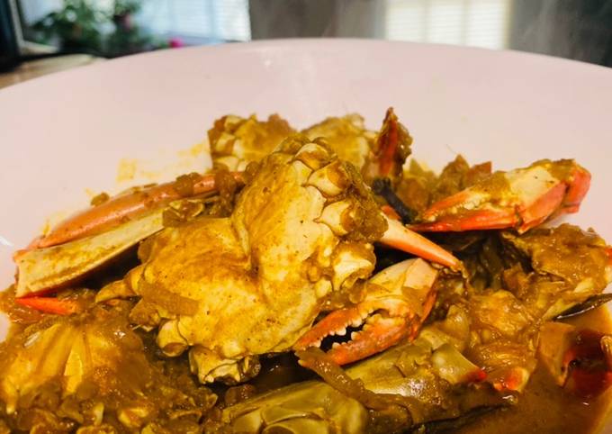 Masala crab curry