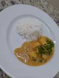 Strogonoff de pollo