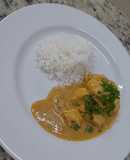 Strogonoff de pollo