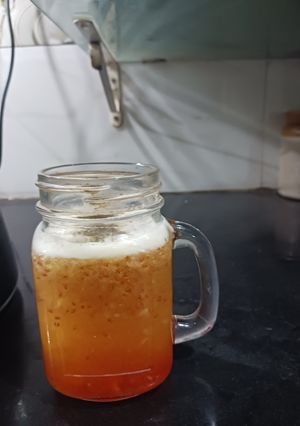 A picture of Orange pineapple hemp Relish.
