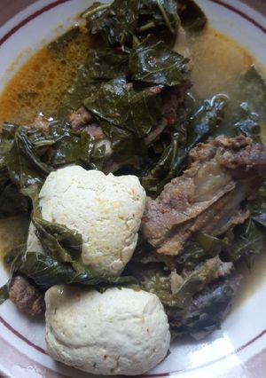 Foto resep Gulai daun singkong