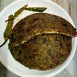 Spinach paneer paratha