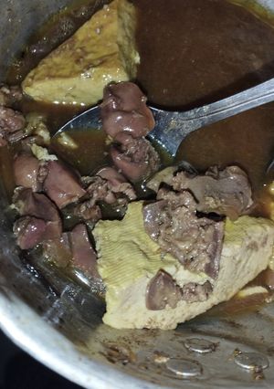 Foto resep Ati Rempelo Kuah Bacem