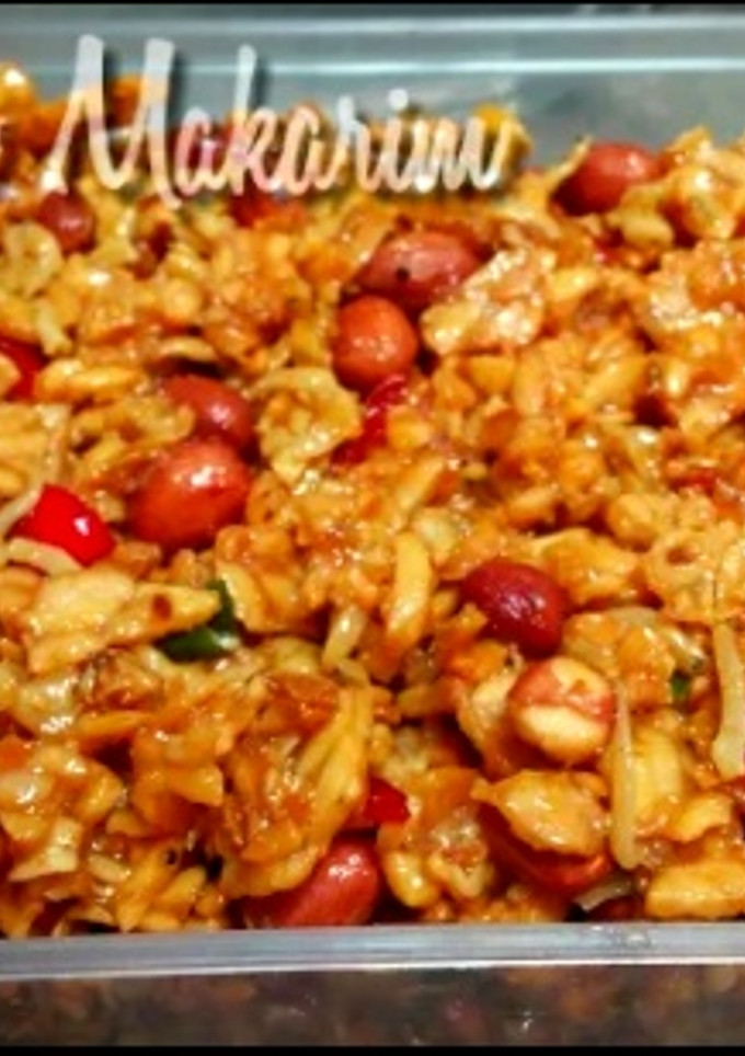 Foto resep Kering tempe teri medan kacang tanah renyah tahan lama