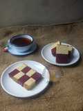 Kek Lapis Red Velvet Vanila