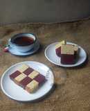 Kek Lapis Red Velvet Vanila