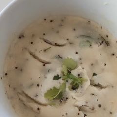 A picture of Rava Idli bowl.