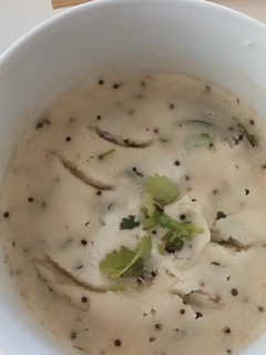 A picture of Rava Idli bowl.