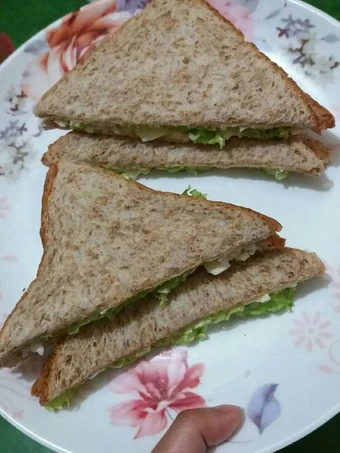 Langkah Gampang Menyiapkan Resep Sandwich egg mayo yang Sempurna Anti Ribet, Mantap