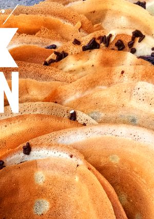 Foto resep Kue leker/Crepes teflon