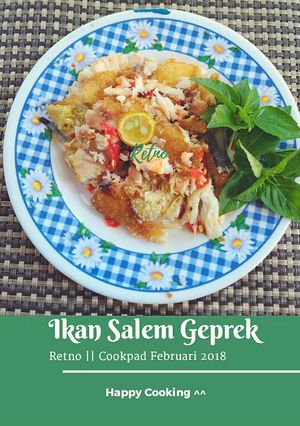 Foto resep Ikan Salem Geprek