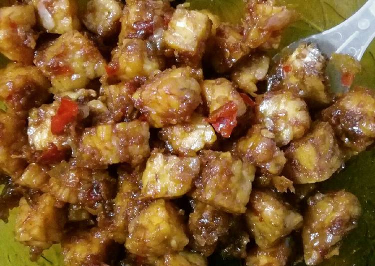 Resep Tempe kecap pedas manis sederhana yang Lezat Sekali