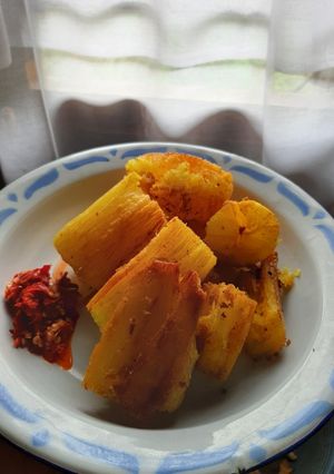 Foto resep Singkong goreng merekah