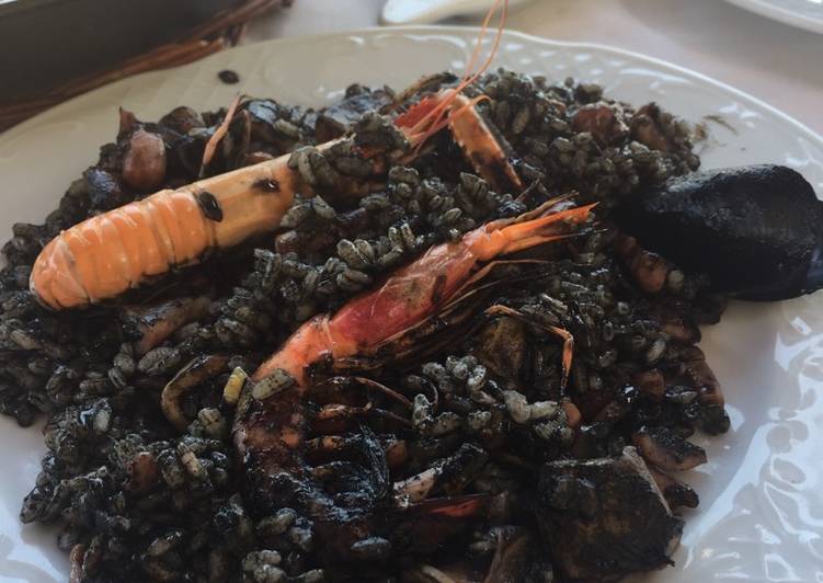Arroz negro estilo queen👸