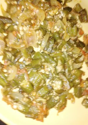 A picture of Bhindi 2 payaja.