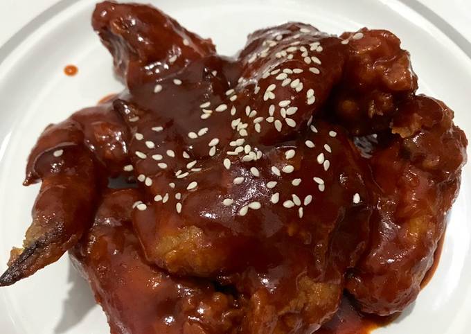 Sayap Ayam Pedas/Spicy Chicken Wings