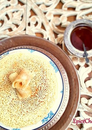 Une photo de Baghrir : Crêpes Mille Trous