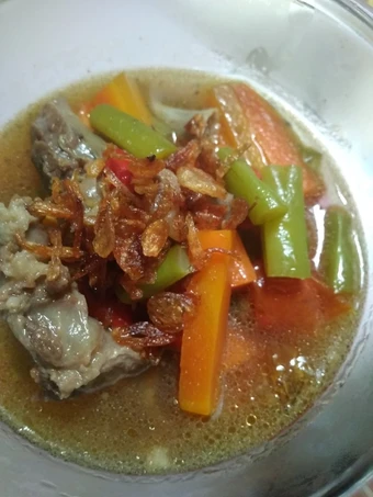 Cara Gampang Membuat Resep Asem-asem tulang sapi yang Bikin Ngiler