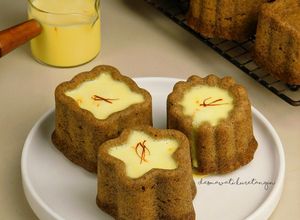 Foto resep Bolu Pisang Vla Saffron