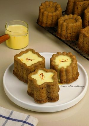 Foto resep Bolu Pisang Vla Saffron