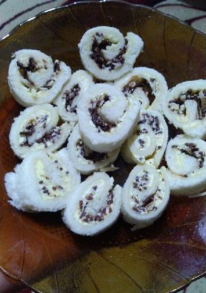 Foto resep Roti tawar gulung coklat keju