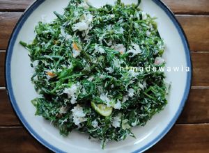 Foto resep Urap Pakis Enak dan Sehat
