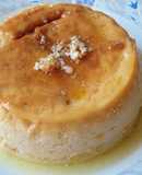 Flan de coco en microondas