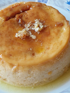 Una foto de Flan de coco en microondas