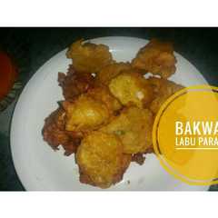 A picture of Bakwan labu parang.