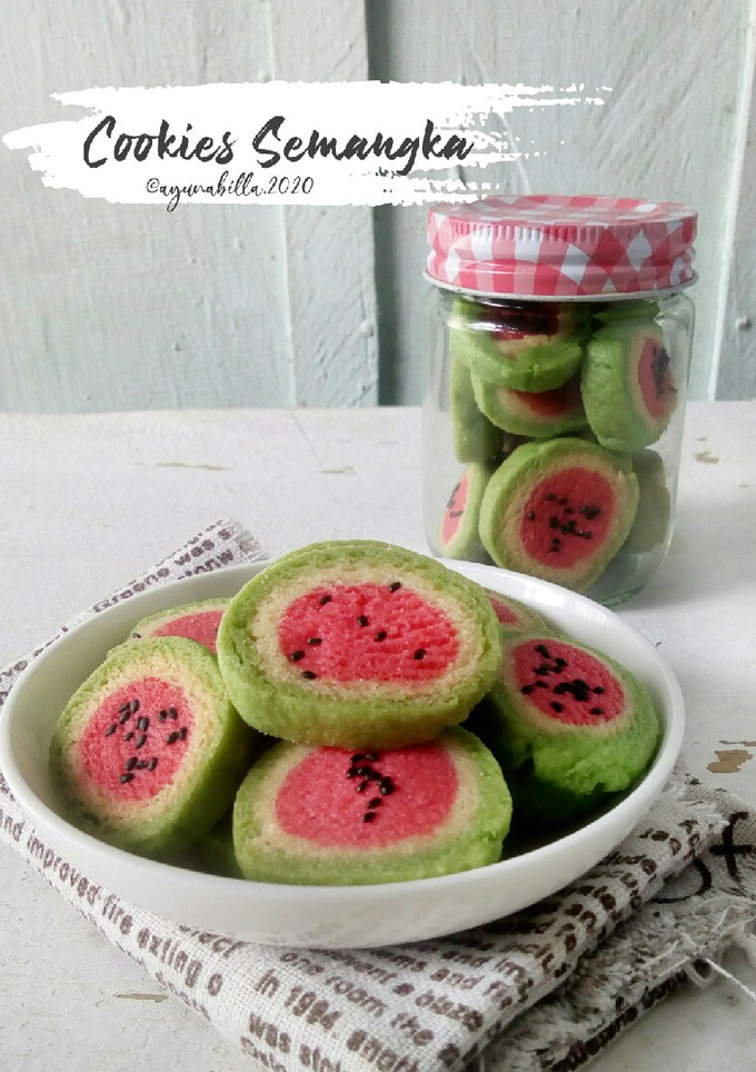 Foto resep Cookies Semangka
