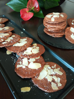 Foto resep Cookies Crispy Cokelat Almond