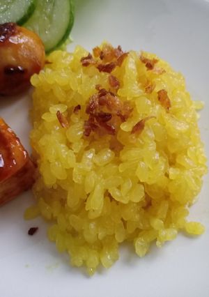 Foto resep Nasi Kuning Shirataki, untuk diet low carb