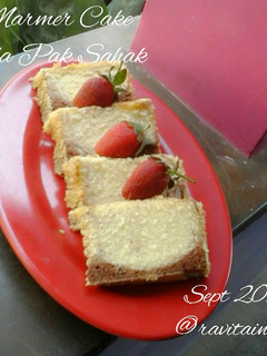 Foto resep Marmer Cake Pak Sahak (all in one methode)