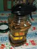 Aceite con especies aromáticas