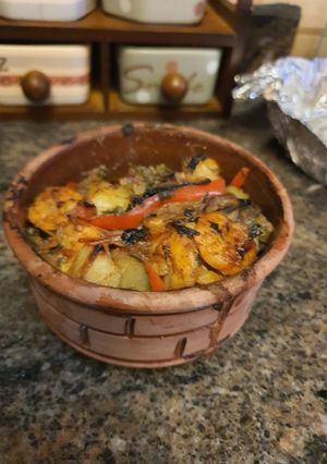 صورة لوصفة طاجن جمبري