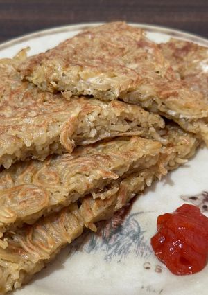 Foto resep Omellete Mie