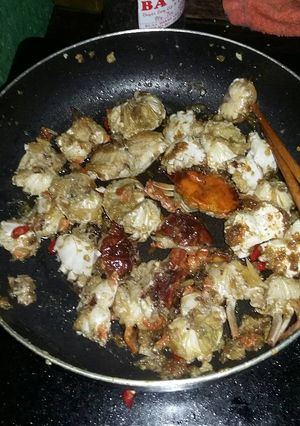 Hình của món Ghẹ um.