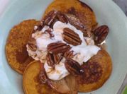 A picture of vegetable and oats pancake