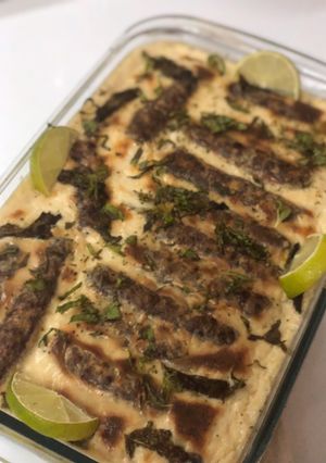 صورة لوصفة صينية كباب بالطحينة