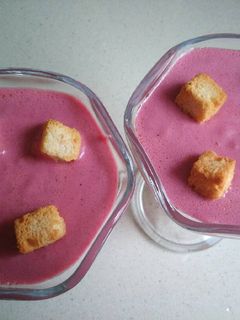 Una foto de Gazpacho crema
