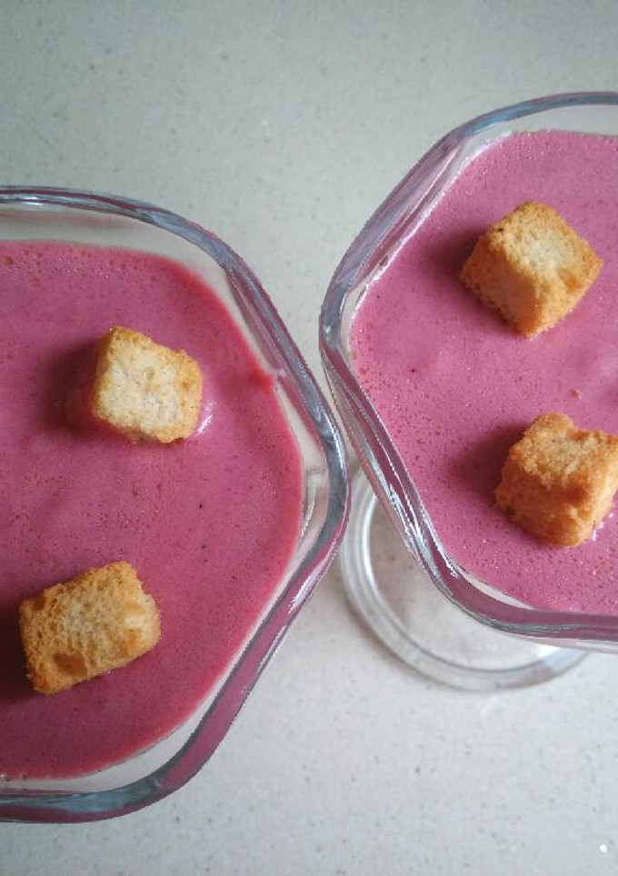 Una foto de Gazpacho crema