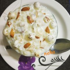 A picture of Sabudana Dry fruits Kheer for Fasting😋😋.
